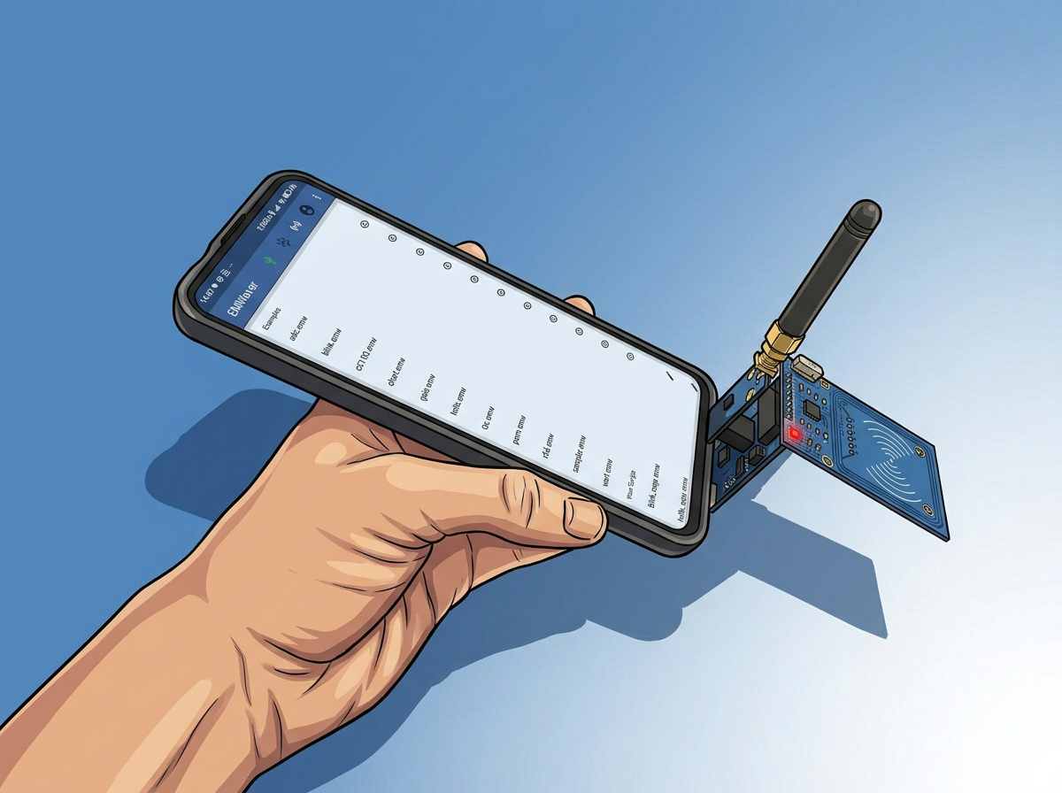 EMWaver multitool mobile flow